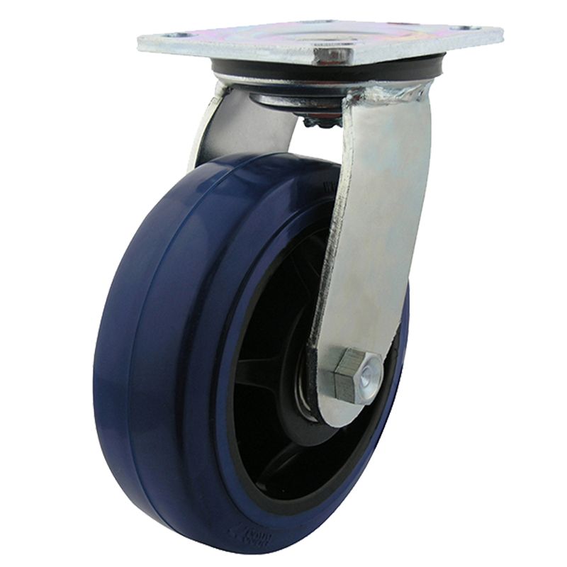 150mm Rubber Wheel 225kg Capacity Castor (swivel) - L&T Venables ...